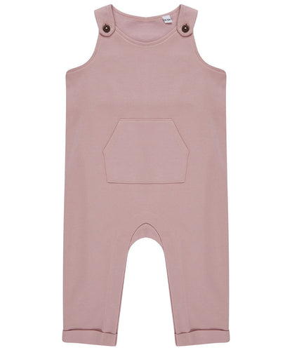 Larkwood Organic Cotton Dungaree LW651 - Soft Pink - Customisable Dungarees
