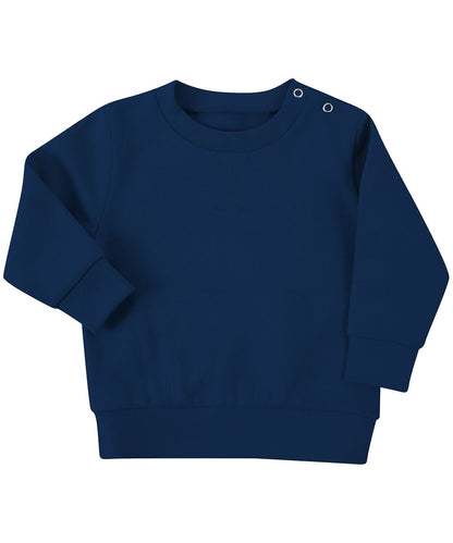 Larkwood Sustainable Sweatshirt LW800 - Navy - Customisable Sweatshirts
