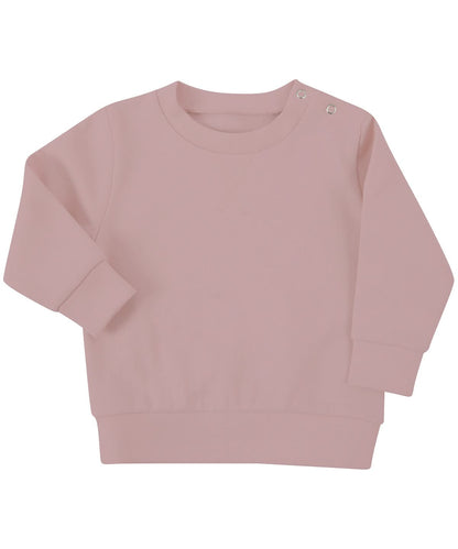 Larkwood Sustainable Sweatshirt LW800 - Soft Pink - Customisable Sweatshirts