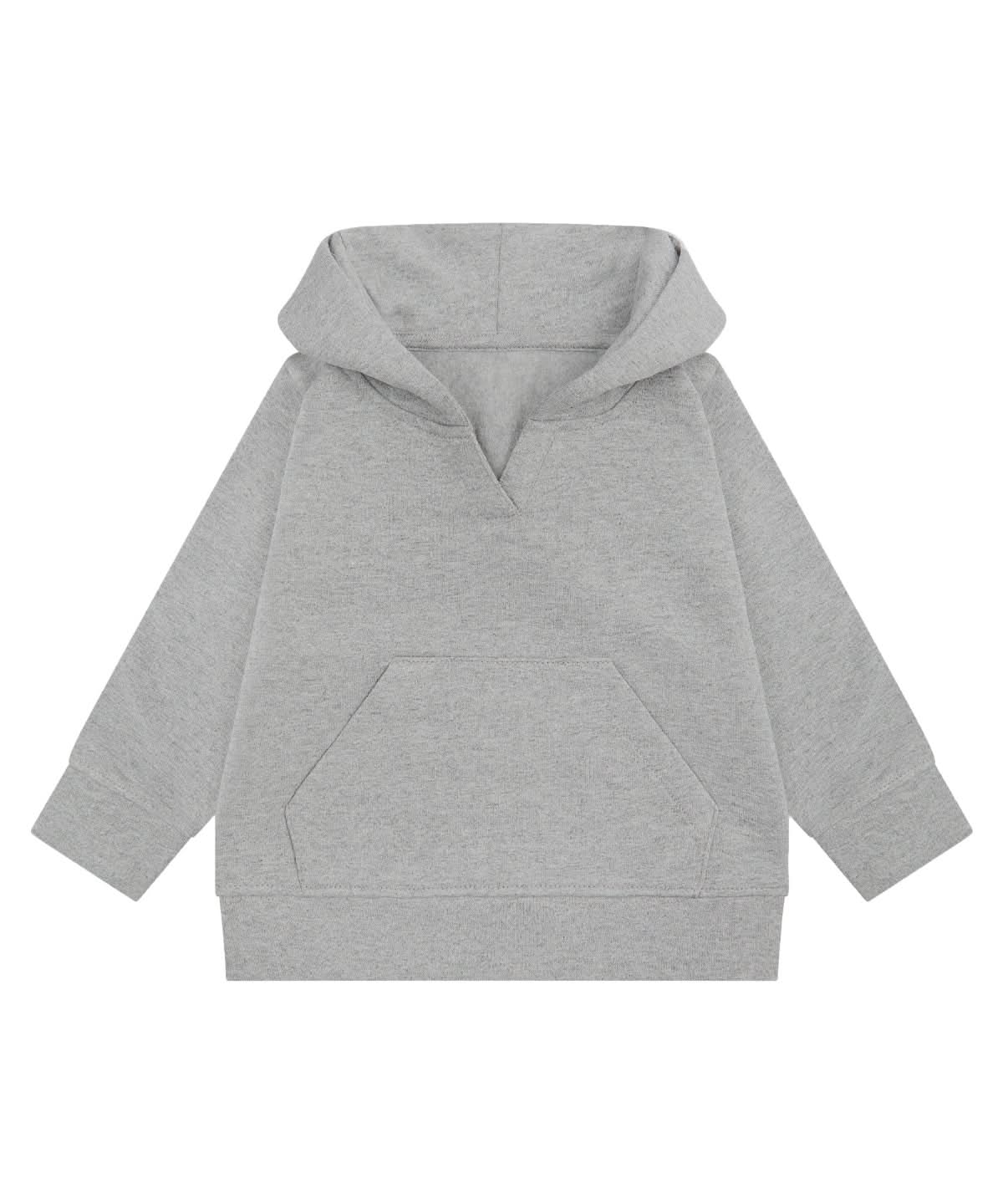Larkwood Kids Sustainable Hoodie LW802 - Heather Grey - Customisable Hoodies