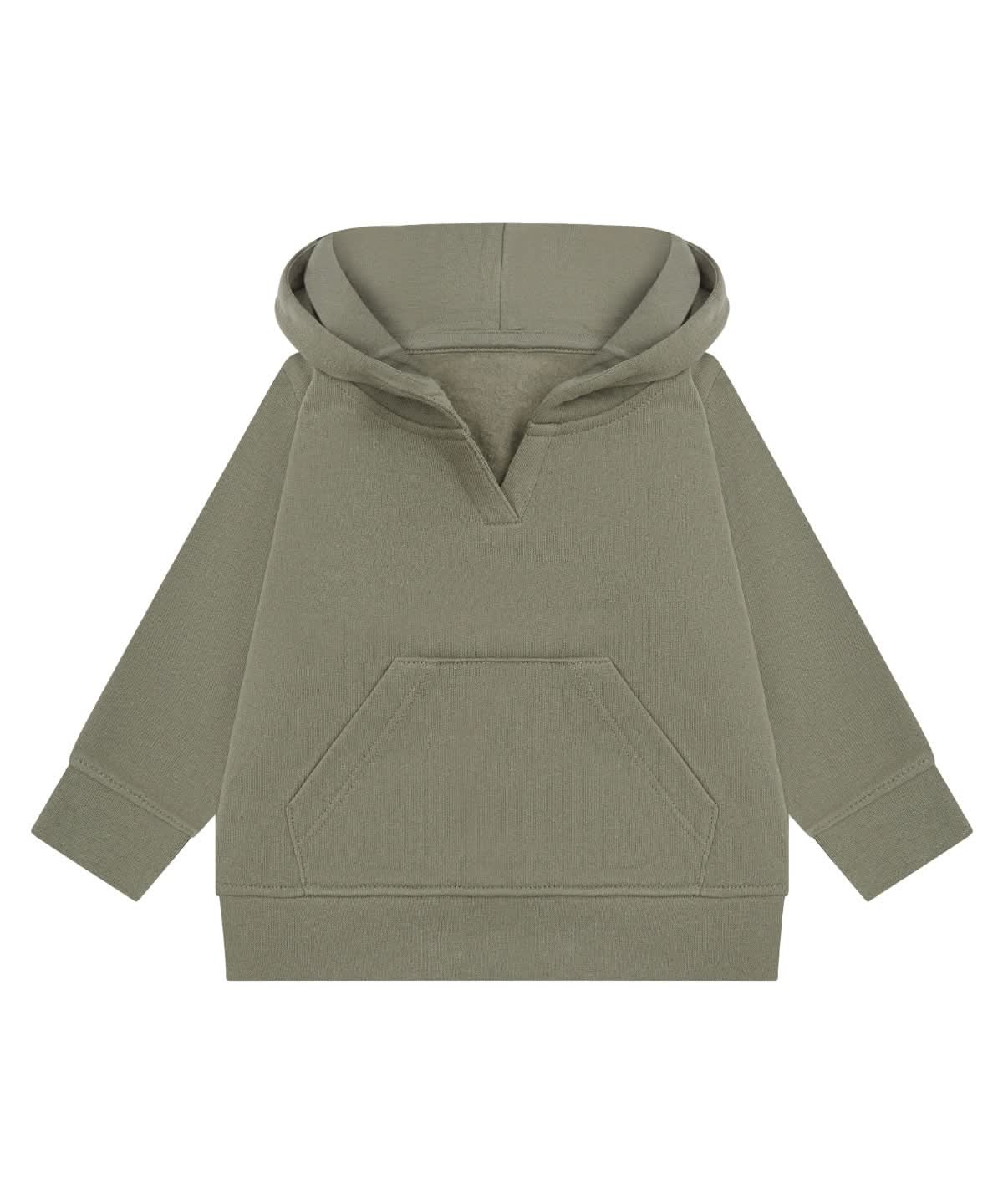 Larkwood Kids Sustainable Hoodie LW802 - Khaki - Customisable Hoodies