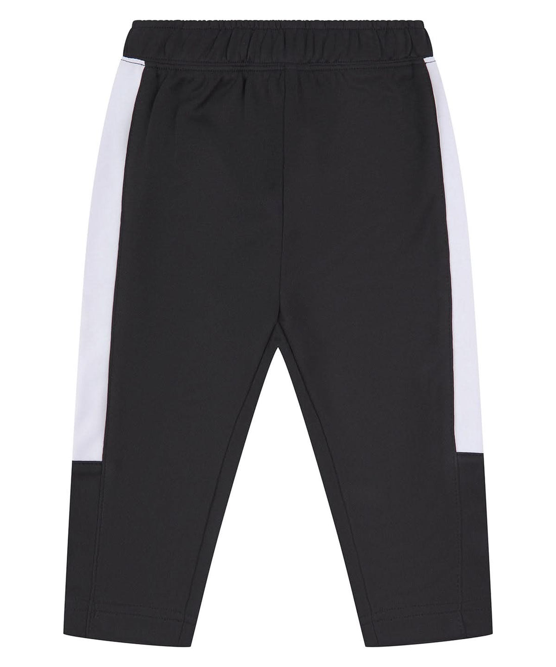 Larkwood Track Bottoms LW830 - Black White - Customisable Trackwear