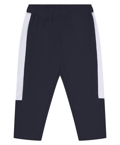 Larkwood Track Bottoms LW830 - Navy White - Customisable Trackwear