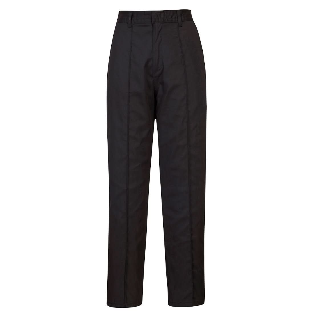 Portwest WomenS Elasticated Trousers LW97 - Black Tall - Customisable Trousers