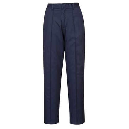 Portwest WomenS Elasticated Trousers LW97 - Navy Tall - Customisable Trousers