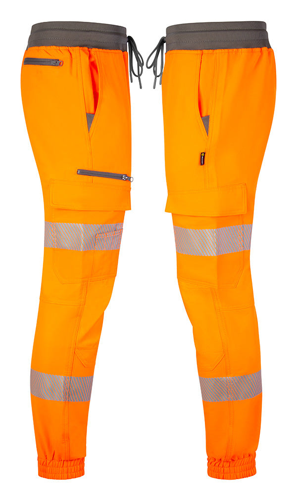 Beeswift Mens Hi Vis Work Joggers - - Customisable Trousers