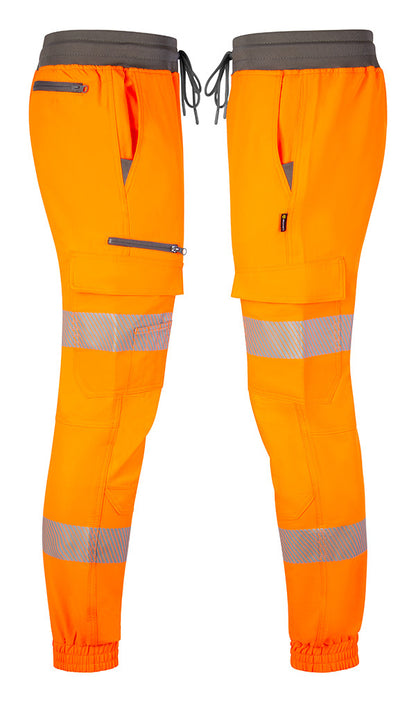 Beeswift Mens Hi Vis Work Joggers - - Customisable Trousers