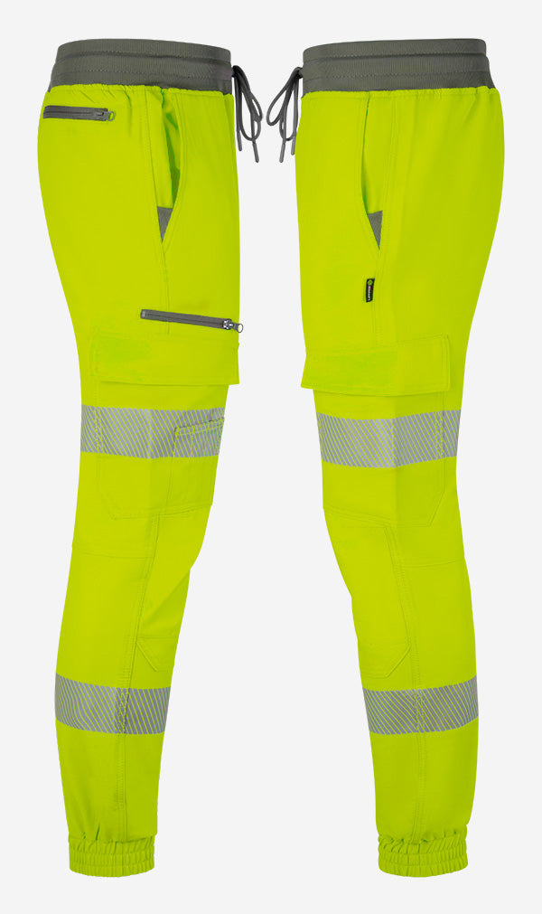 Beeswift Mens Hi Vis Work Joggers - - Customisable Trousers