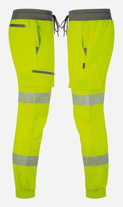 Beeswift Mens Hi Vis Work Joggers - - Customisable Trousers