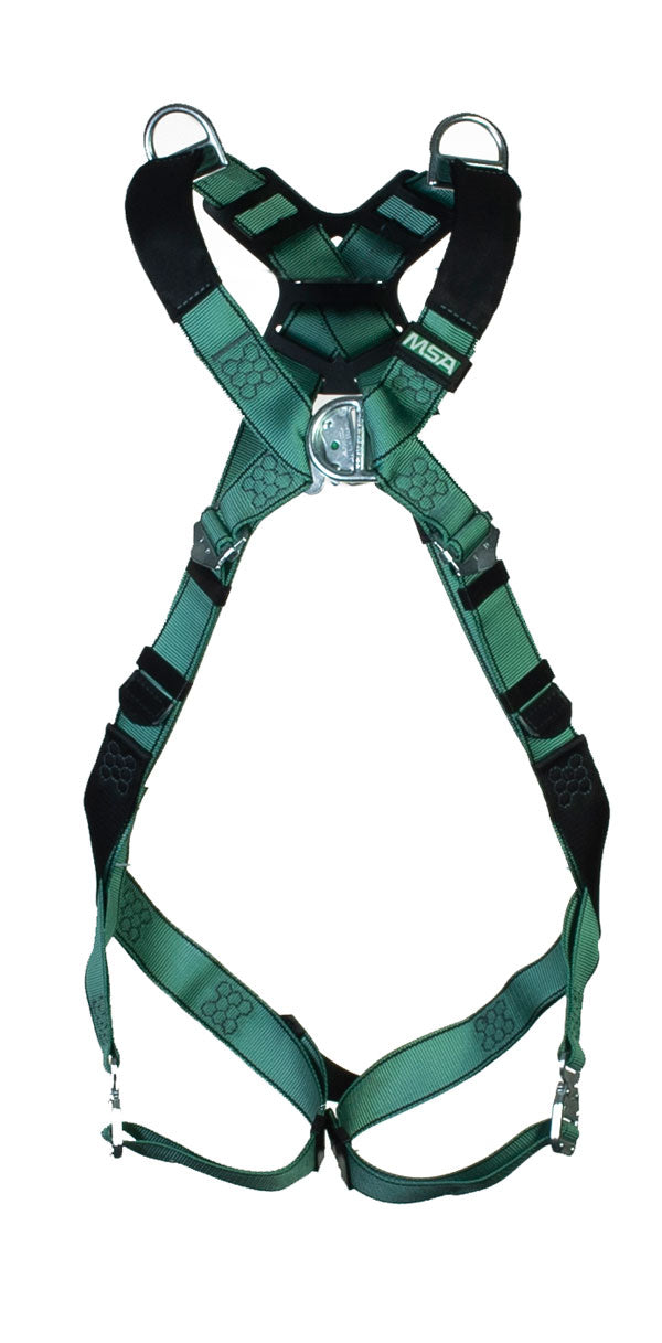 Msa Msa Xs V Form Back/Chest/Shoulder D Ring Bayonet Harness - Green XS - Customisable Harnesses