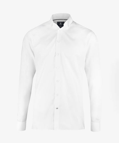 Nimbus Portland modern fit super non iron business shirt N101M - White - Customisable Shirts