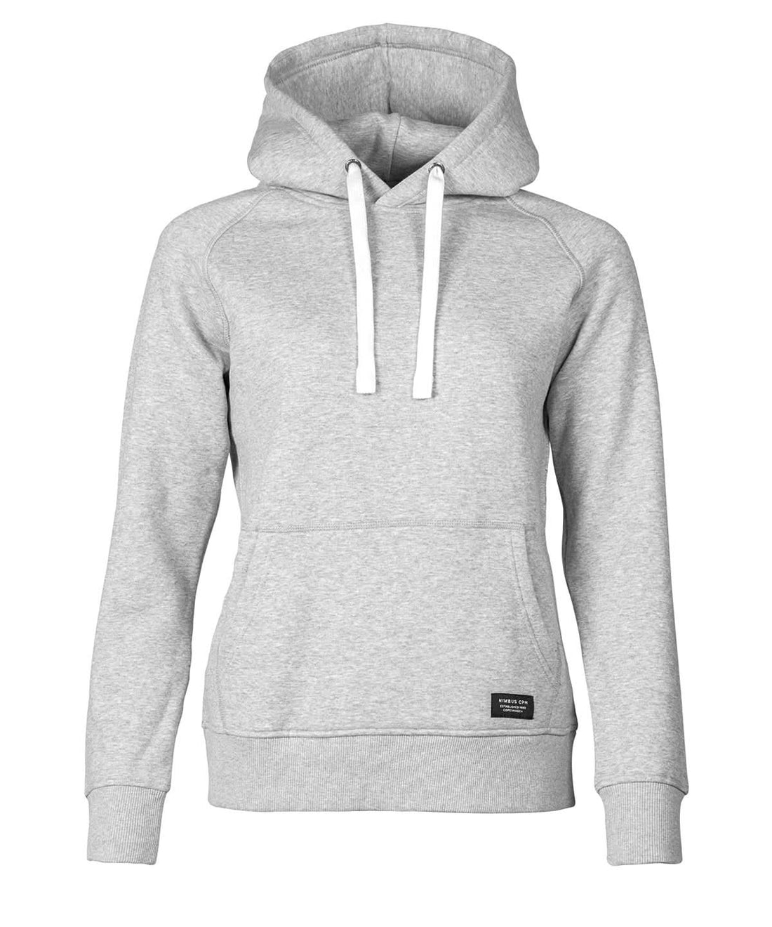 Nimbus Womens Brownsville fashionable hooded sweatshirt N106F - Grey - Customisable Sweatshirts