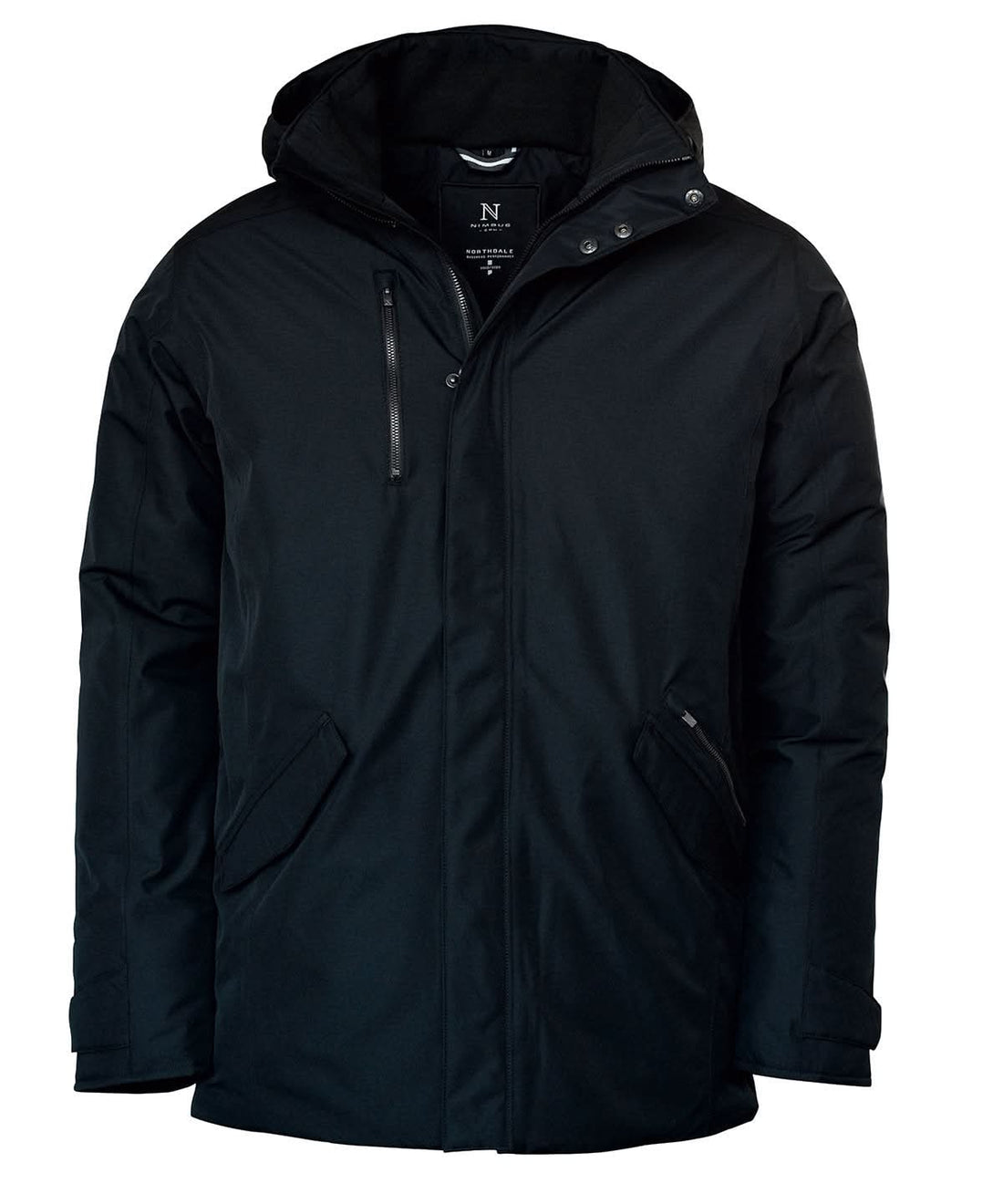 Nimbus Northdale fashionable winter jacket N111M - Black - Customisable Jackets