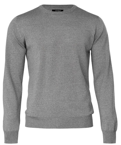 Nimbus Beaufort extra fine Cashwool merino knit N113M - Grey - Customisable Knitted Jumpers