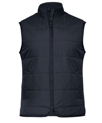 Nimbus Hudson horizontal quilted gilet N114M - Dark Navy - Customisable Gilets &amp; Body Warmers