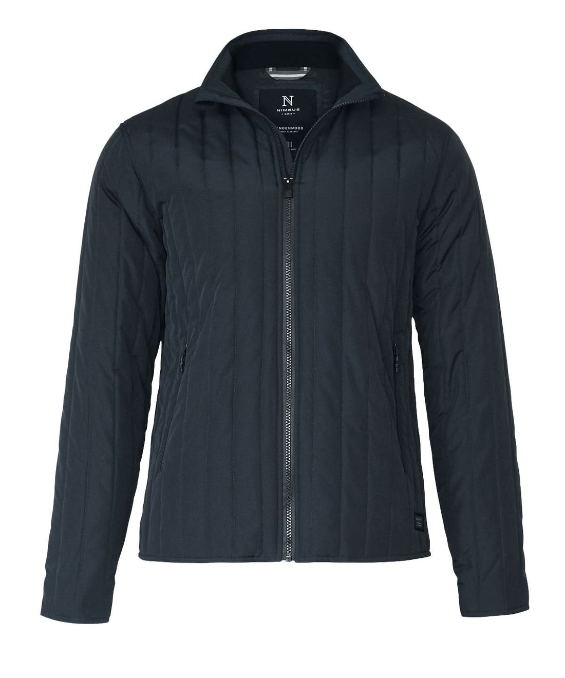 Nimbus Lindenwood urban style quilted jacket N116M - Navy - Customisable Jackets