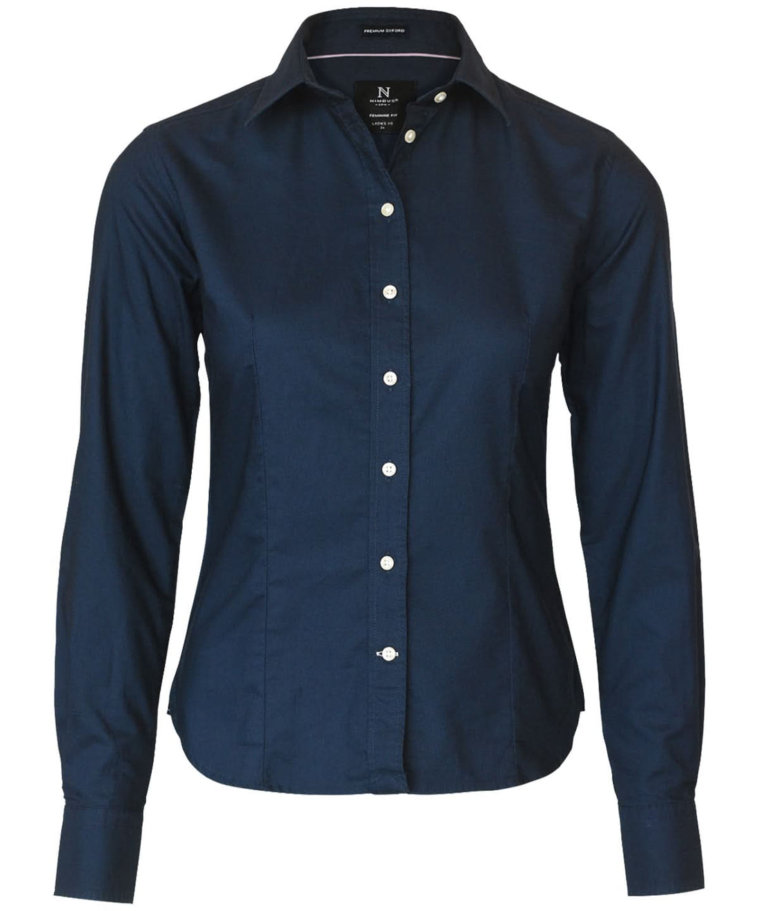 Nimbus Womens Rochester classic Oxford shirt NB45F - Ocean Blue - Customisable Shirts