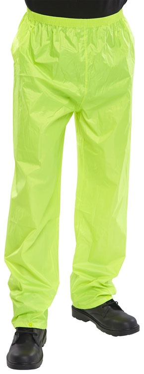 Beeswift Nylon Trousers - Saturn Yellow - Customisable Trousers
