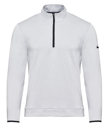 Nike Tour half zip piqu top NK172 - Light Smoke Grey Black - Customisable Sports Overtops