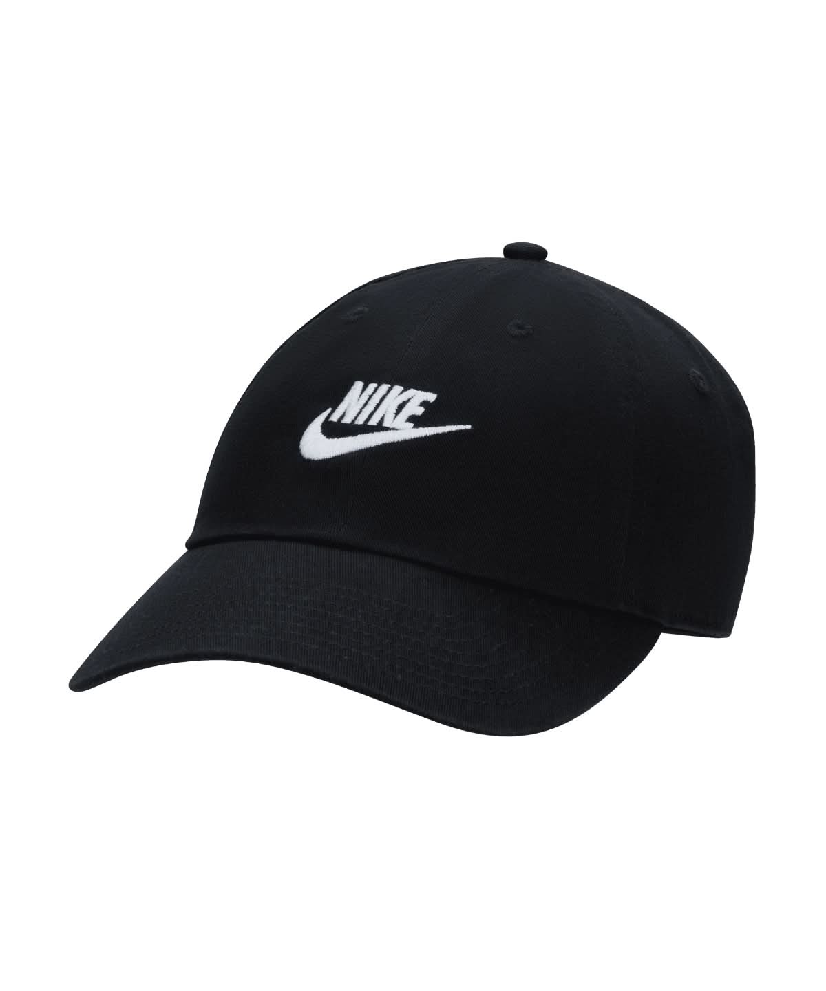 Nike Club cap NK173 - Black White - Customisable Caps
