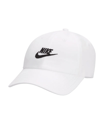 Nike Club cap NK173 - White Black - Customisable Caps