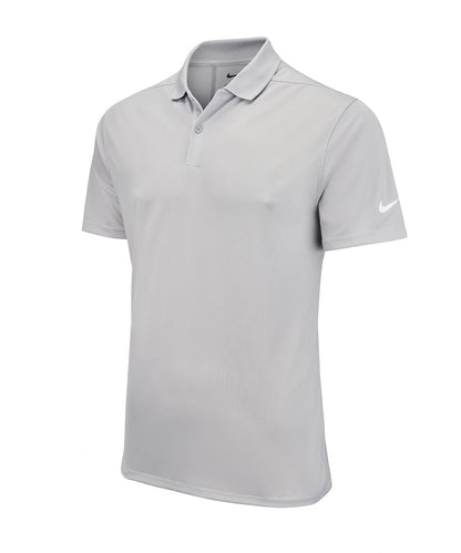 Nike Victory solid polo NK342 - Light Smoke Grey White - Customisable Polos
