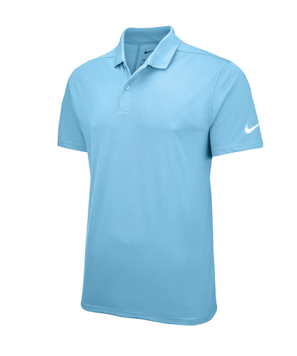 Nike Victory solid polo NK342 - University Blue White - Customisable Polos