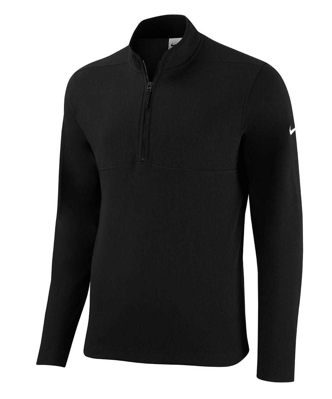 Nike Victory half zip top NK346 - Black White - Customisable Sports Overtops