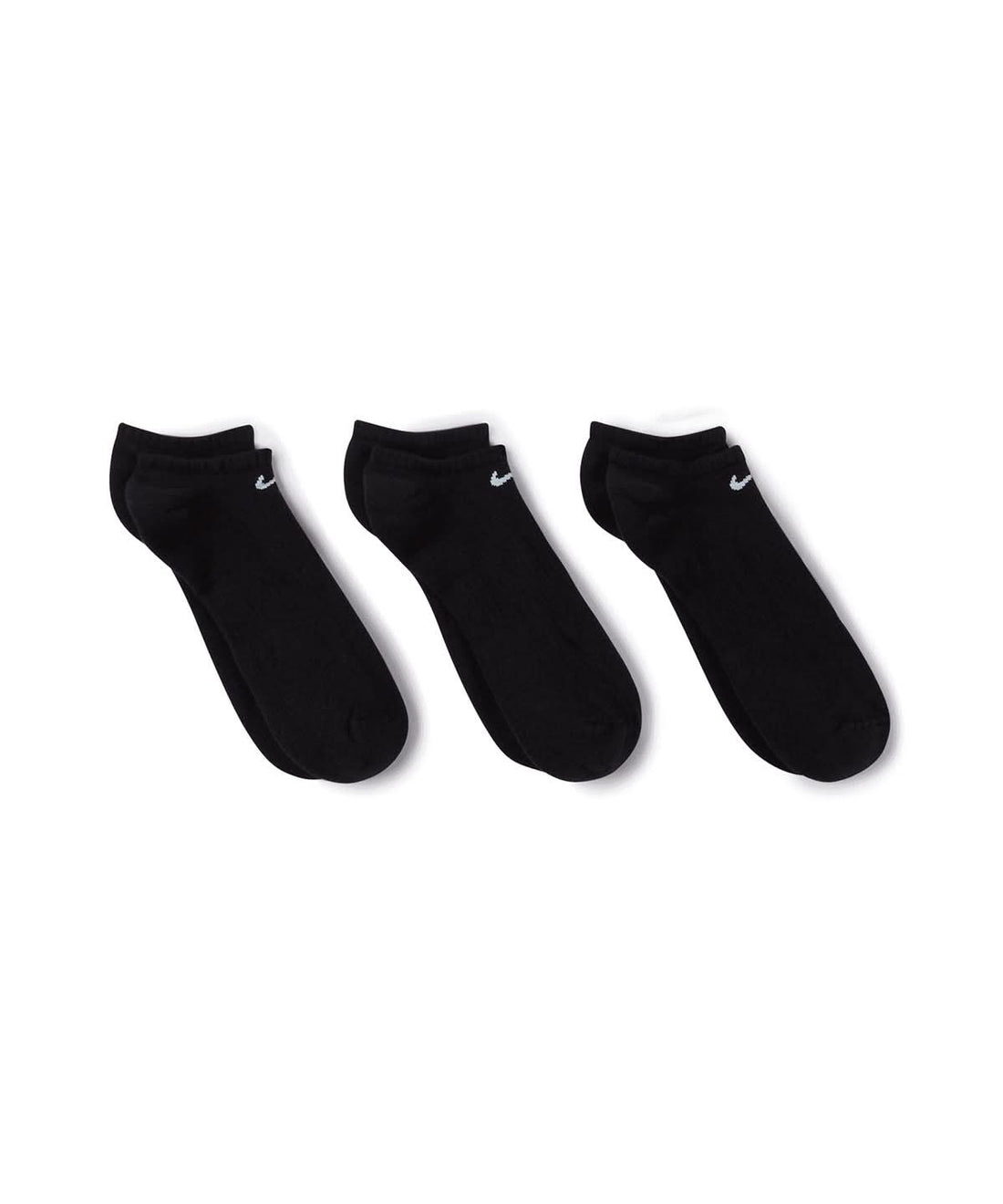 Nike everyday cushioned no show socks 3 pairs NK360 - Black - Customisable Socks