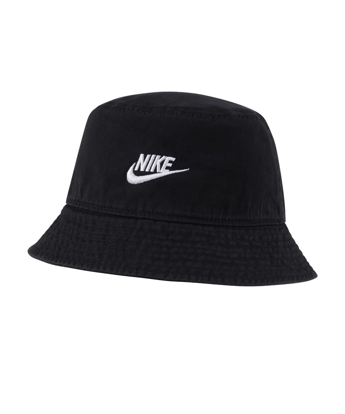 Nike Sportswear washed bucket hat nk383 - Black White One size - Customisable Hats