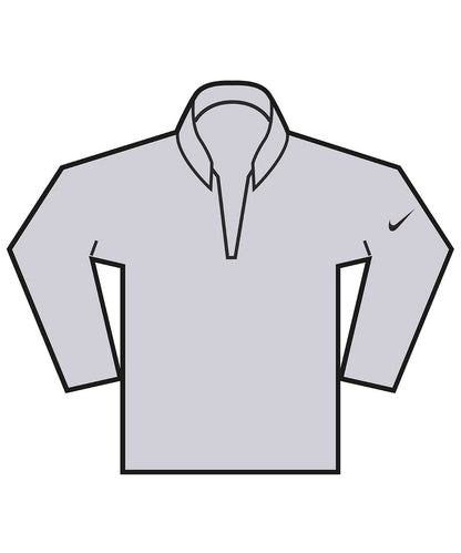 Nike Dri FIT Victory Therma Flex half zip top NK396 - Wolf Grey Black Black - Customisable Sports Overtops