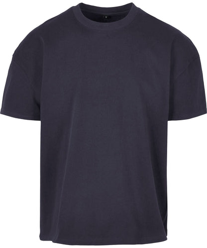 New Morning Studios Heavy Jersey oversized tee NM004 - Navy - Customisable T-Shirts