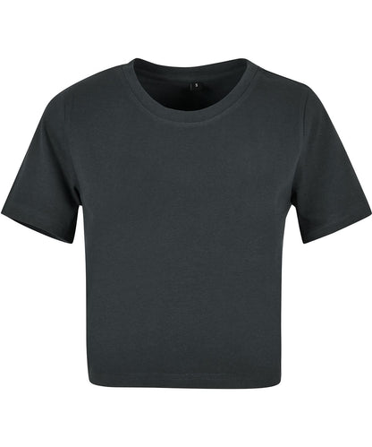 New Morning Studios Womens cropped tee NM006 - Magnet - Customisable T-Shirts