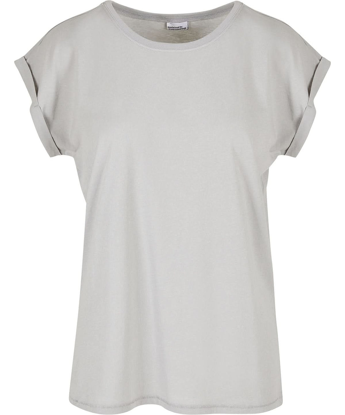 Womens regular extended shoulder tee