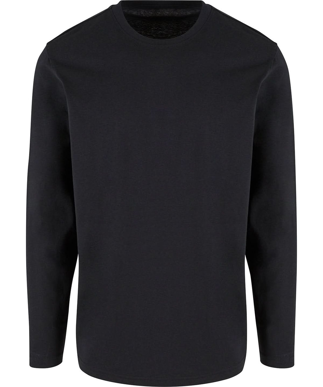 New Morning Studios Regular fit long sleeve shirt NM009 - Black - Customisable Shirts