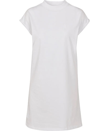 New Morning Studios Womens extended shoulder dress NM026 - White - Customisable Dresses