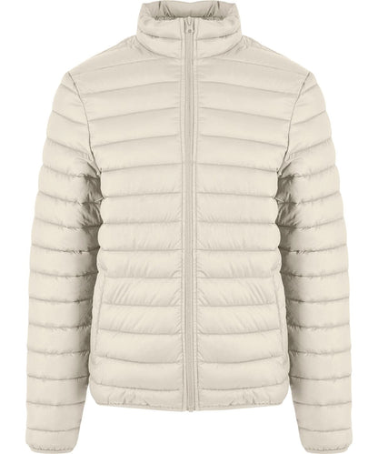 New Morning Studios Light puffer jacket NM031 - Sand - Customisable Jacket