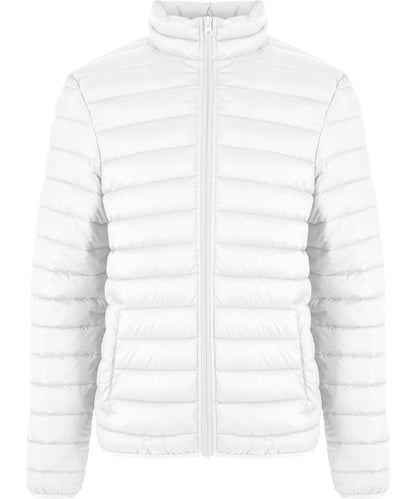 New Morning Studios Light puffer jacket NM031 - White - Customisable Jacket