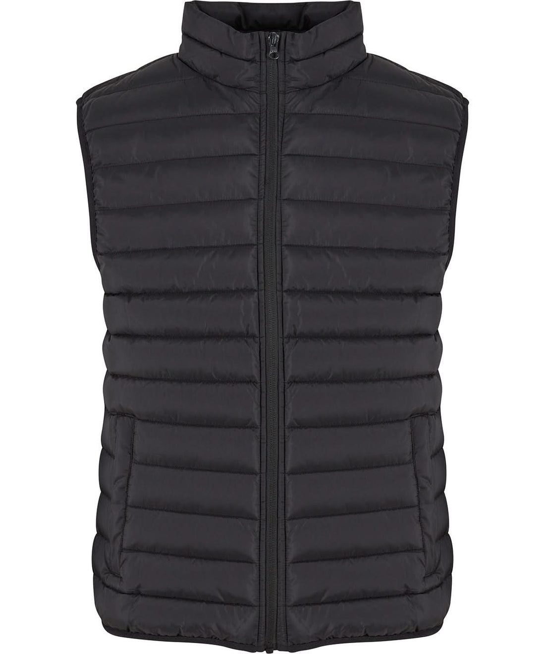 New Morning Studios Womens light puffer vest NM032 - Black - Customisable Bodywarmer