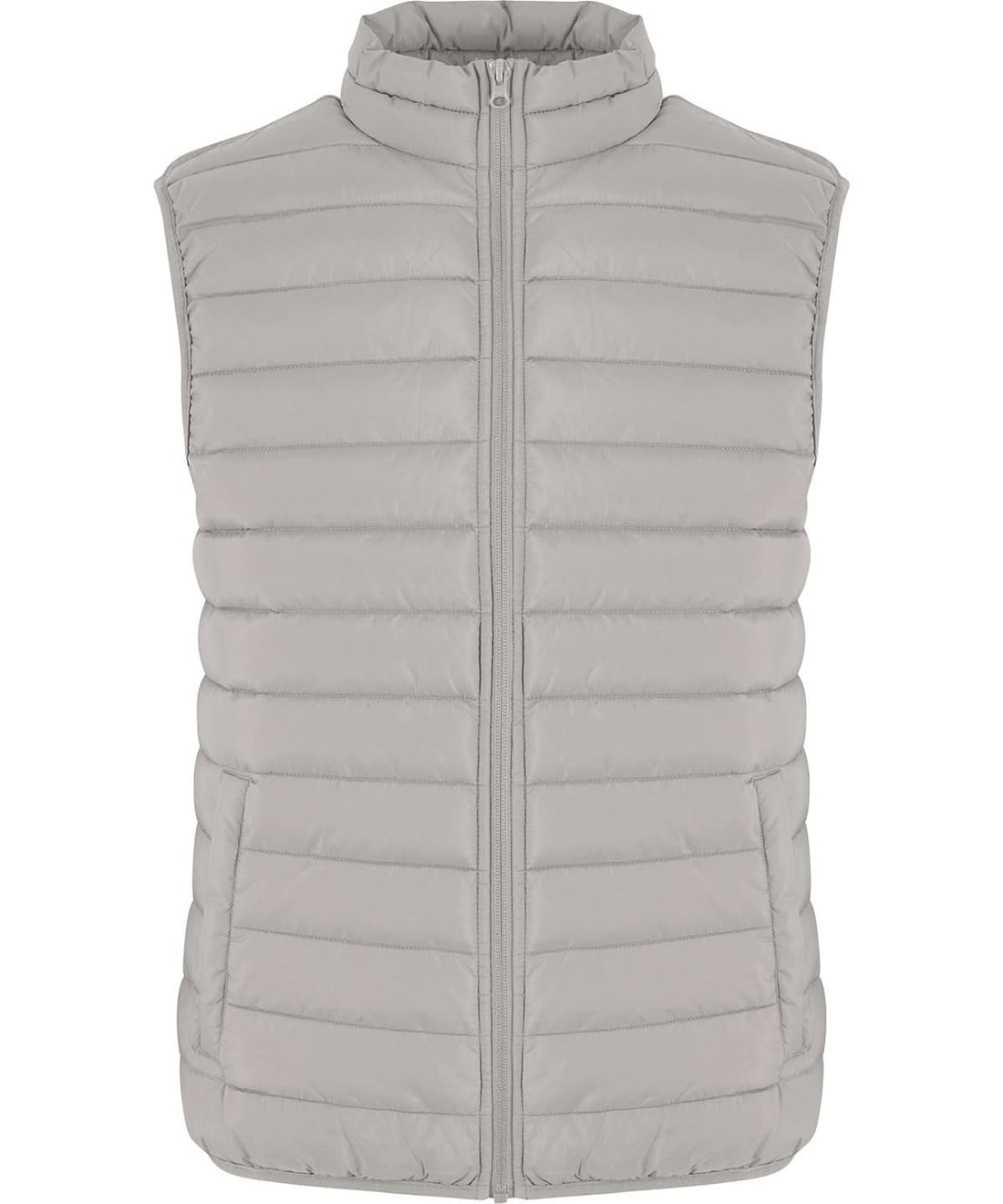 New Morning Studios Womens light puffer vest NM032 - Light Asphalt - Customisable Bodywarmer