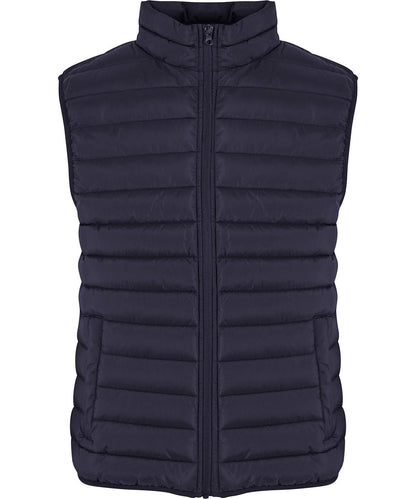 New Morning Studios Womens light puffer vest NM032 - Navy - Customisable Gilets &amp; Body Warmers