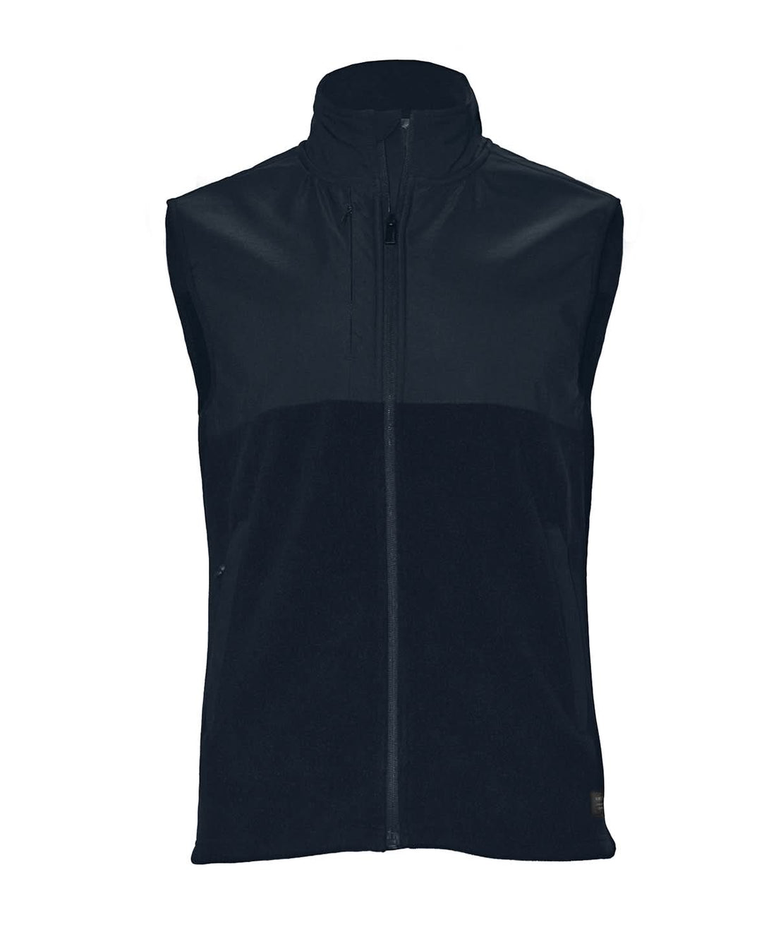 Nimbus Highland Fashionable yoke fleece vest NP018 - Navy - Customisable Gilets &amp; Body Warmers