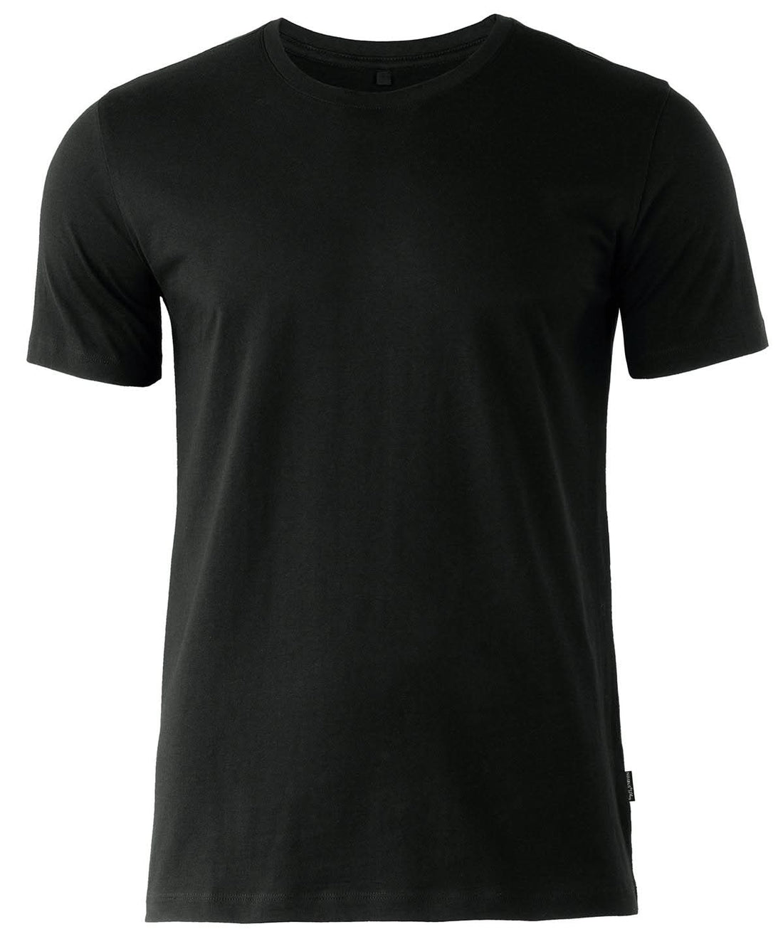 Nimbus Orlando soft round neck t shirt NP01M - Black - Customisable T-Shirts