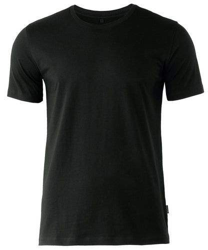 Nimbus Orlando soft round neck t shirt NP01M - Black - Customisable T-Shirts