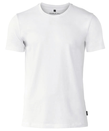 Nimbus Orlando soft round neck t shirt NP01M - White - Customisable T-Shirts