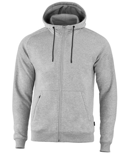 Nimbus Lenox athletic full zip hoodie NP04M - Grey Melange - Customisable Hoodies