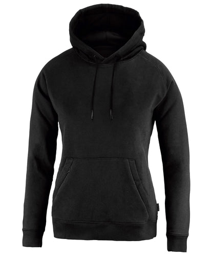 Nimbus Womens Fresno casual hooded sweatshirt NP05F - Black - Customisable Sweatshirts