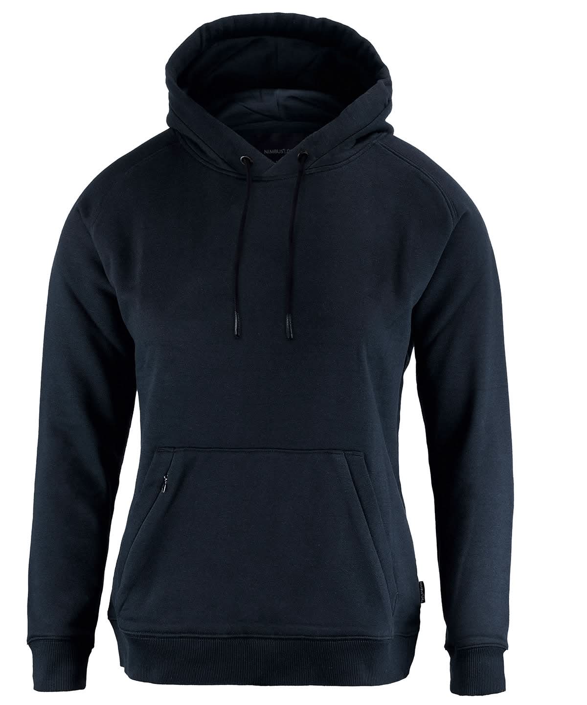Nimbus Womens Fresno casual hooded sweatshirt NP05F - Navy - Customisable Sweatshirts