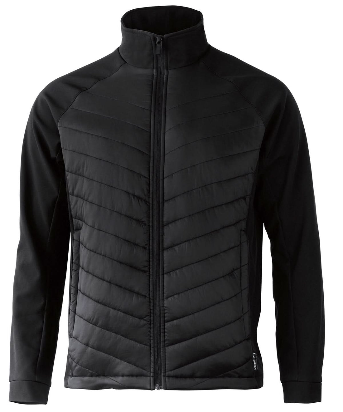 Nimbus Bloomsdale comfortable hybrid jacket NP09M - Black - Customisable Jackets