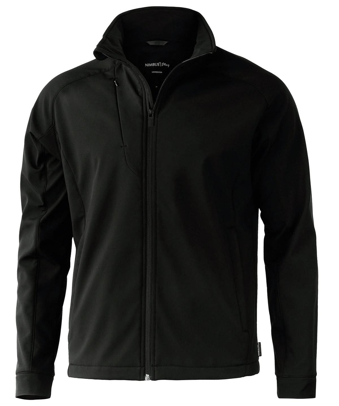 Nimbus Livingston 4 way stretch softshell NP12M - Black - Customisable Softshell Jacket